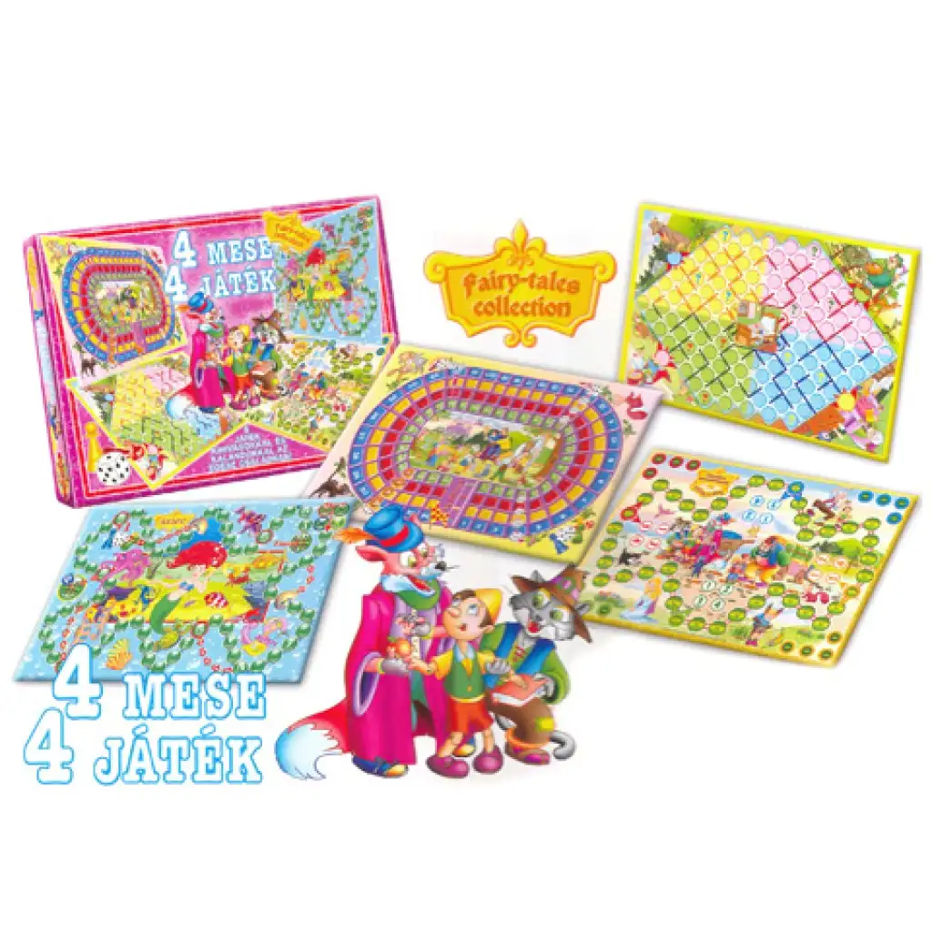 4 legjobb mesés társasjáték - D-Toys kép 1