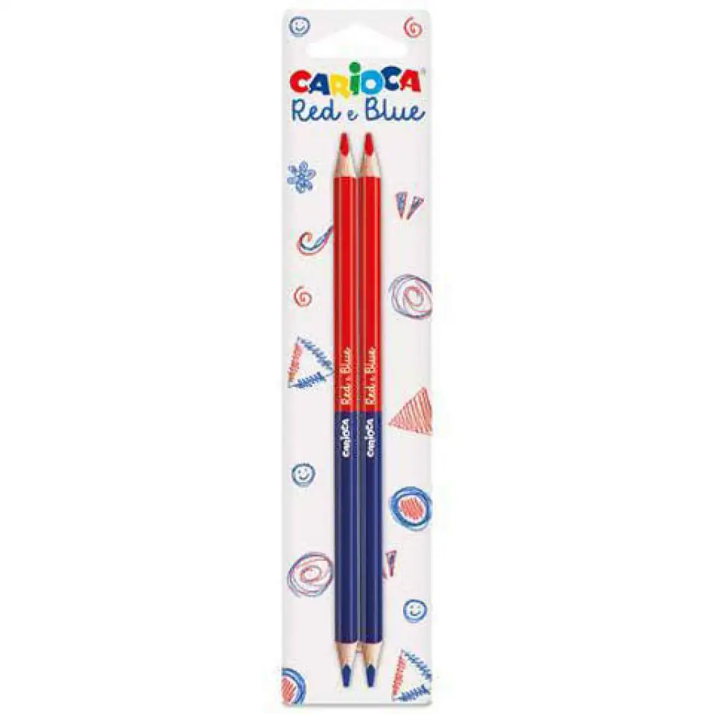 Red & Blue kék-piros postairón 2db-os szett - Carioca kép 1