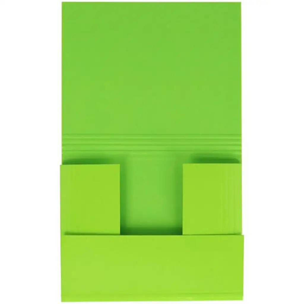 Spirit: Neon zöld gumis karton mappa a4-es 30mm-es vastagsággal kép 2