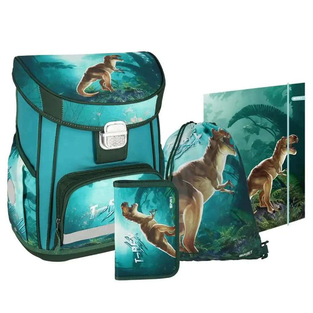 Spirit: T-rex 4db-os iskolatáska szett 38x28x17cm kép 1