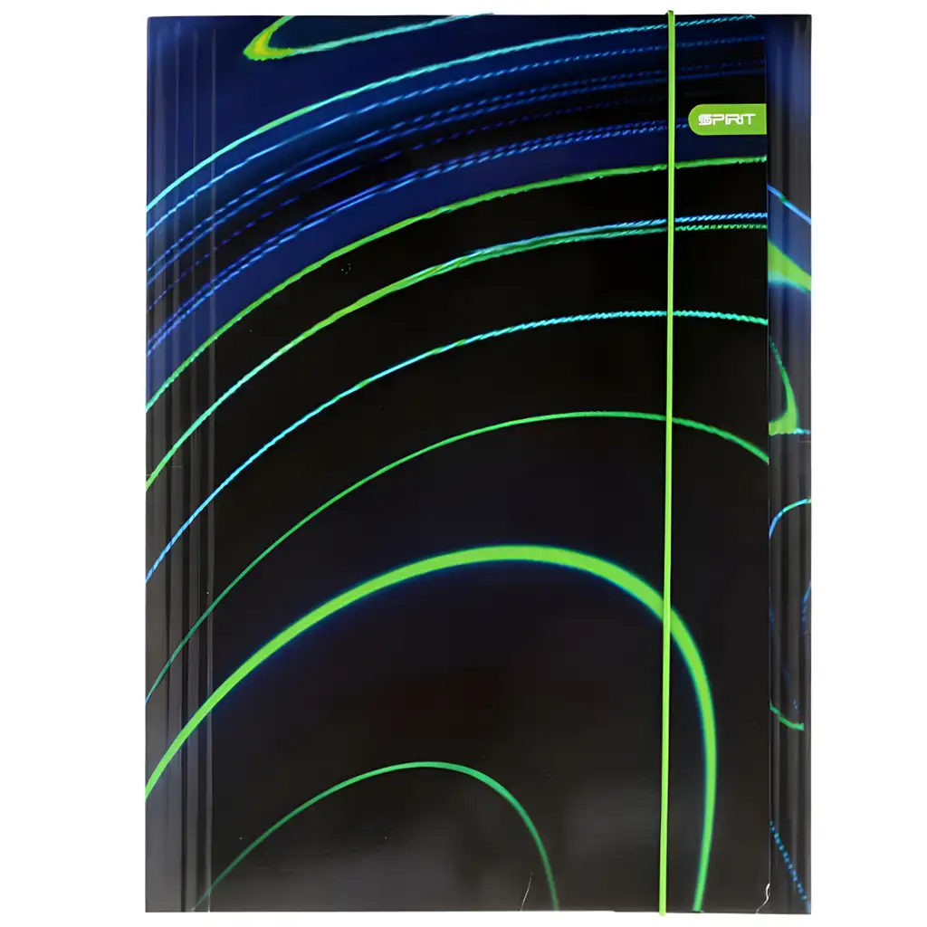 Spirit: Blue Stripes gumis mappa A/4 kép 1