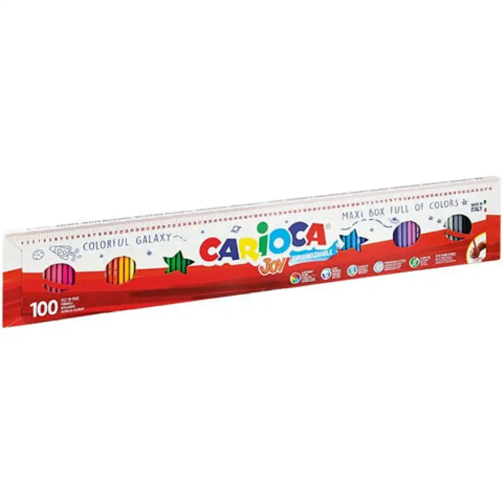 Joy kimosható filctoll szett 100 db-os - Carioca kép 1