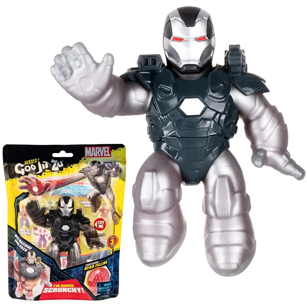Heroes of Goo Jit Zu: Marvel hősök nyújtható akciófigura - War Machine kép 1