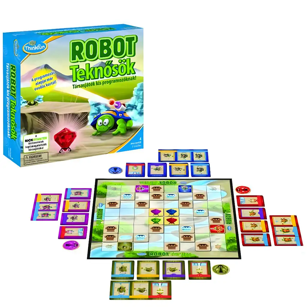 Thinkfun: Robot teknősök társasjáték kép 1