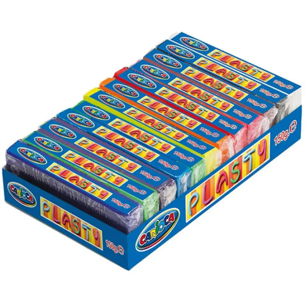 Modellező gyurma többféle változatban 150gr 1db - Carioca kép 1