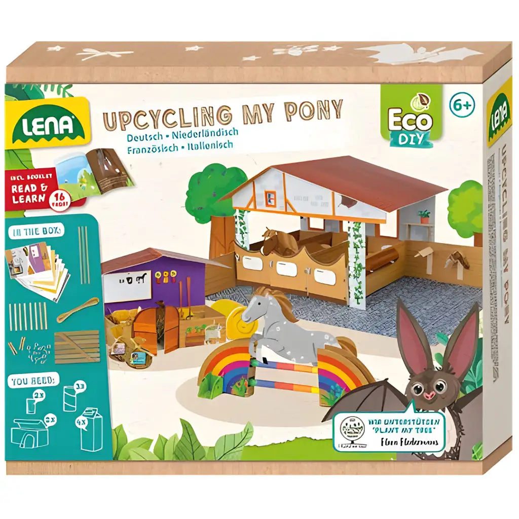 LENA: My Pony ECO lovarda készítő kreatív játékszett kép 1
