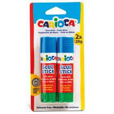 Ragasztó stift 2x20g-os - Carioca kép 1