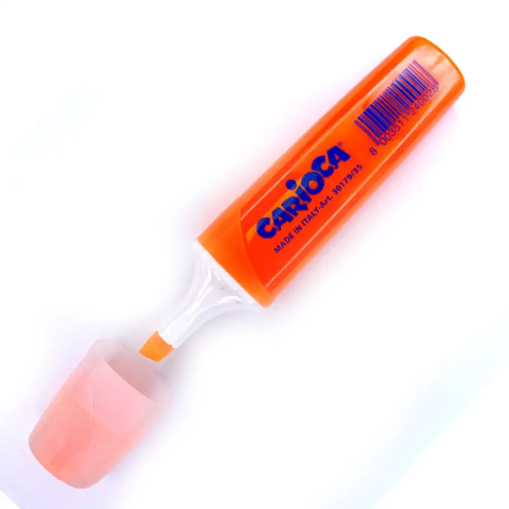 Carioca: Neon narancs szövegkiemelő filc 5mm kép 1