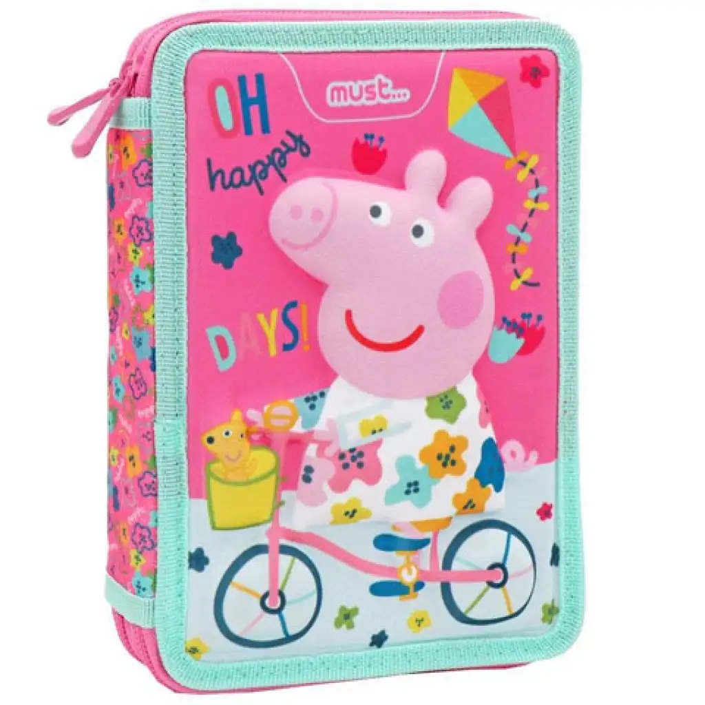 Must... Peppa malac töltött emeletes tolltartó kép 1