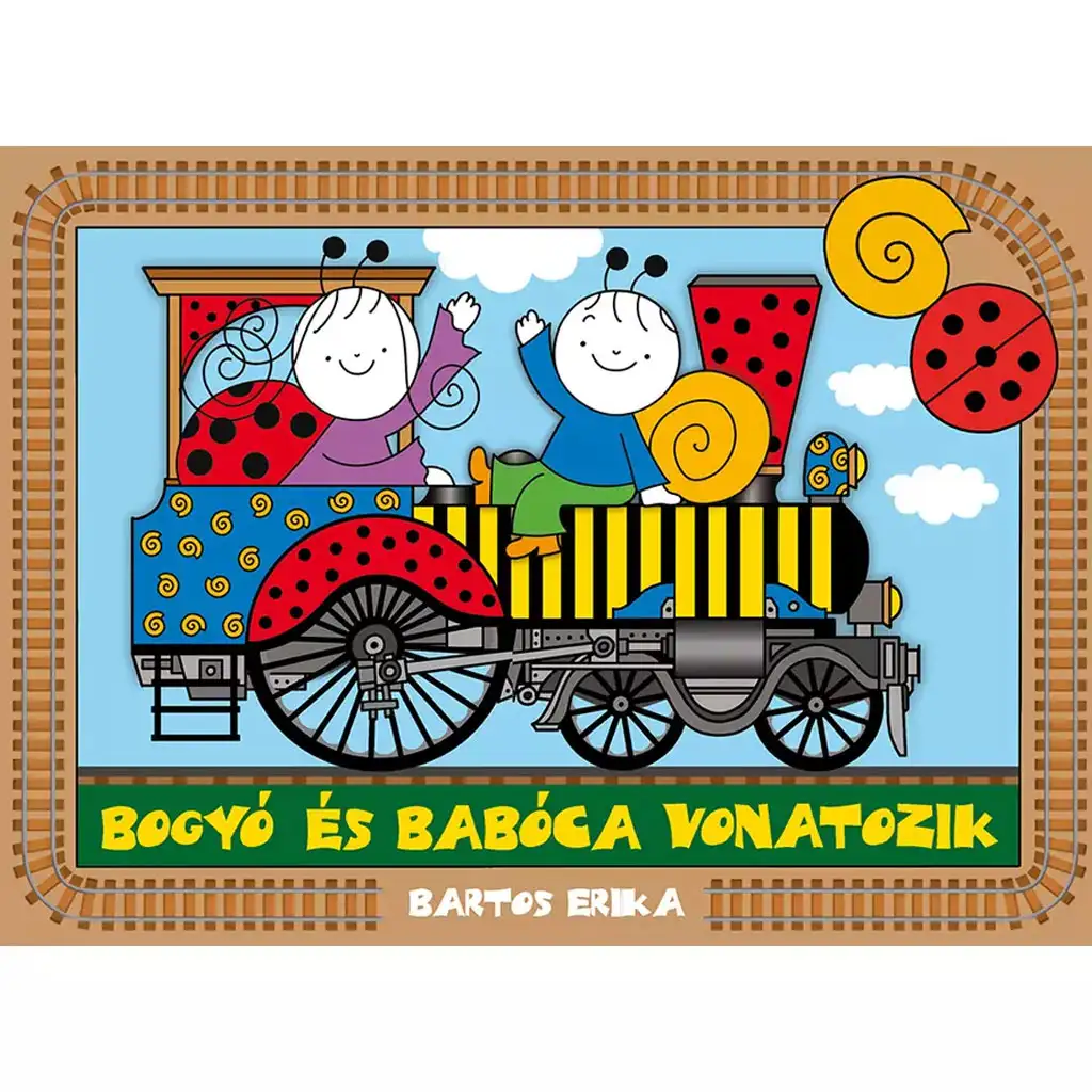 Bogyó és Babóca vonatozik mesekönyv - Pagony kép 1
