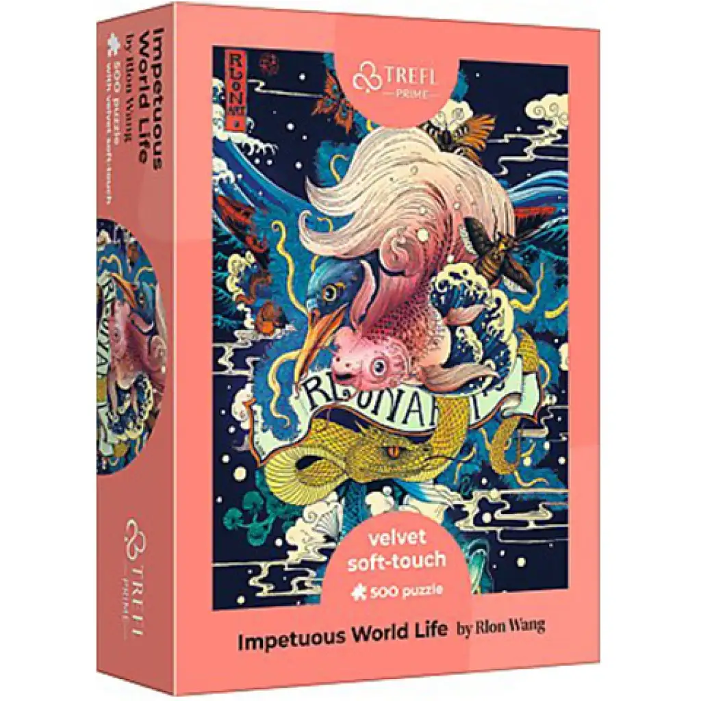 Impetous World Life bársony puha tapintású 500db-os puzzle - Trefl kép 1