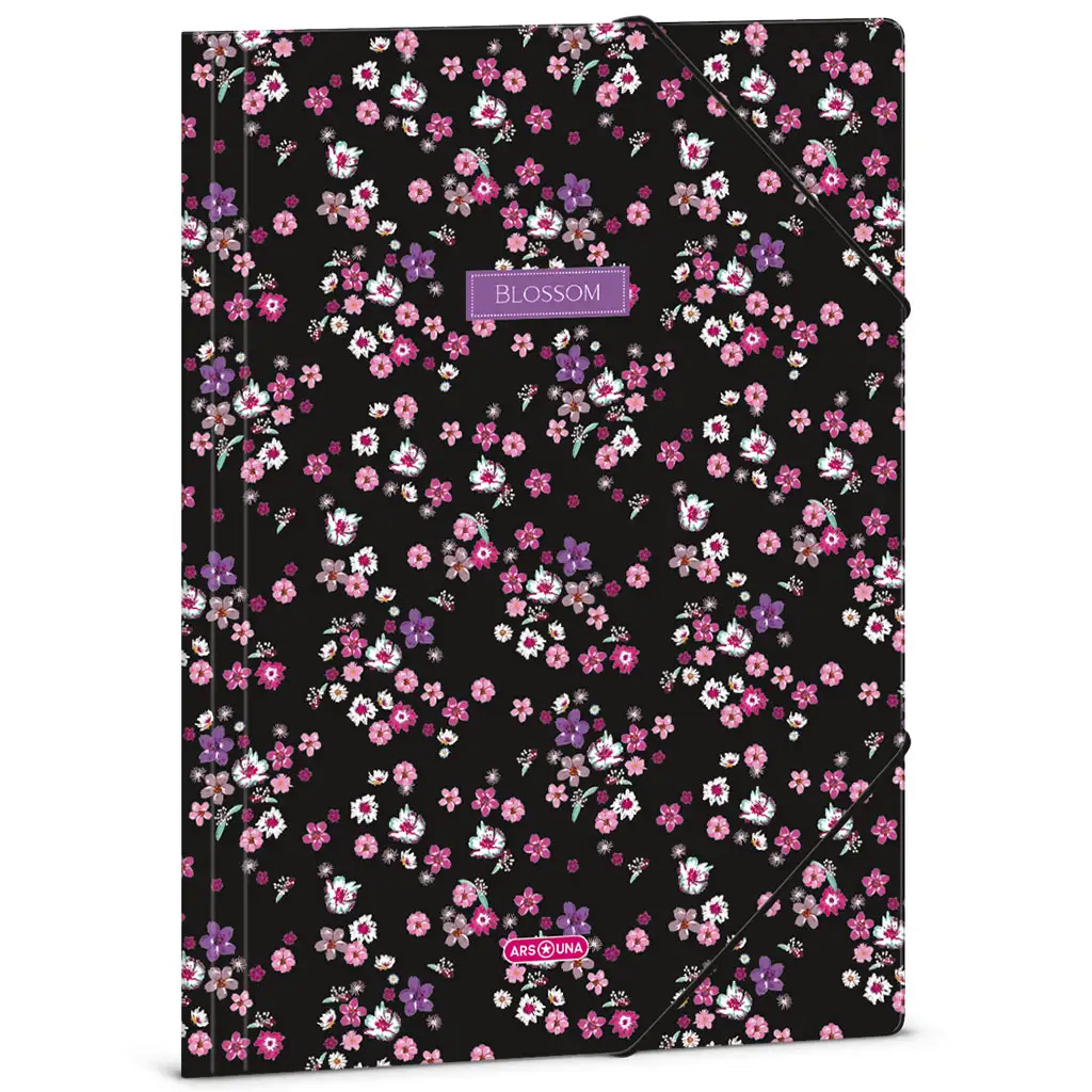 Ars Una: Pearl Blossom virágos gumis mappa A/4 kép 1