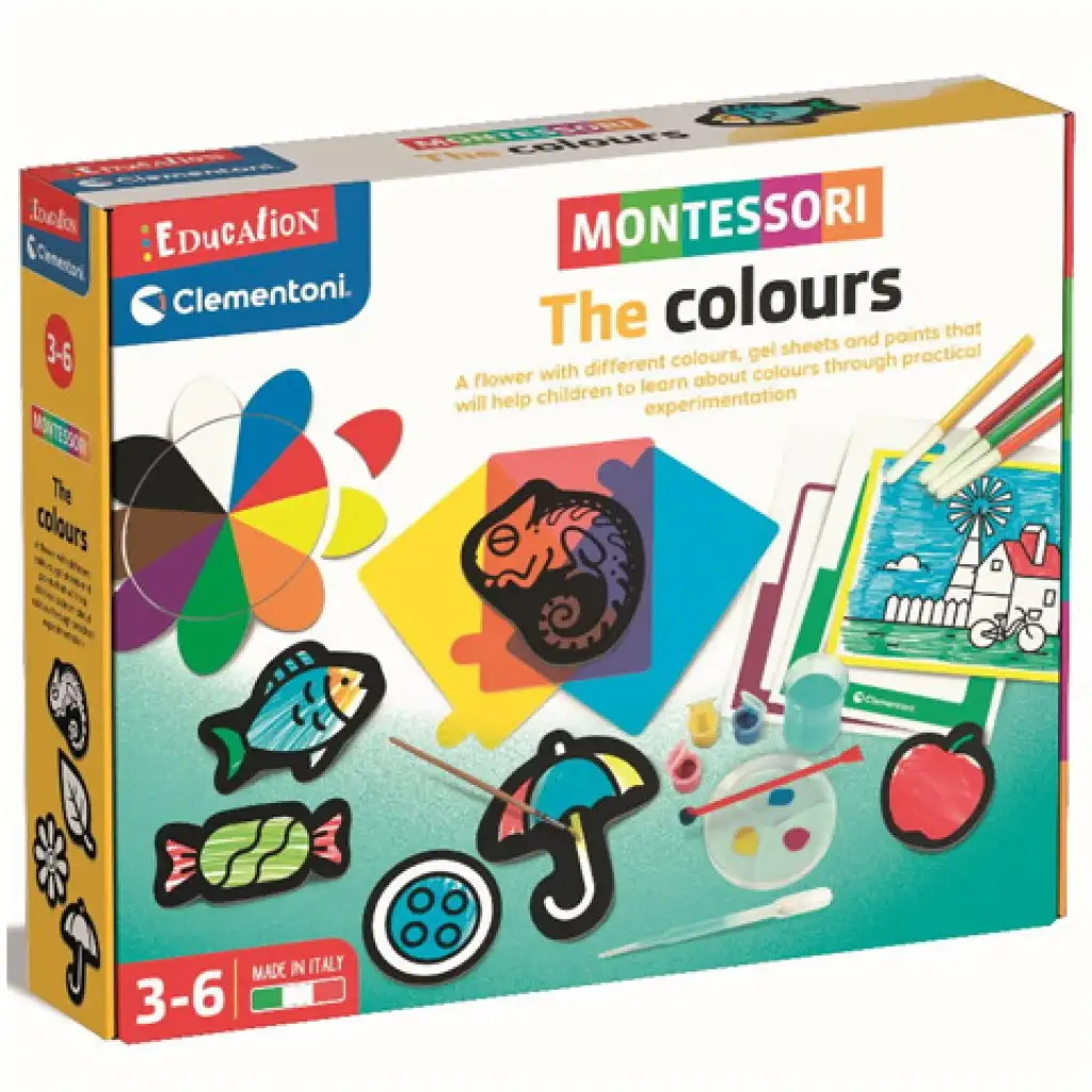 Montessori - A színek felfedezése fejlesztőjáték - Clementoni kép 1