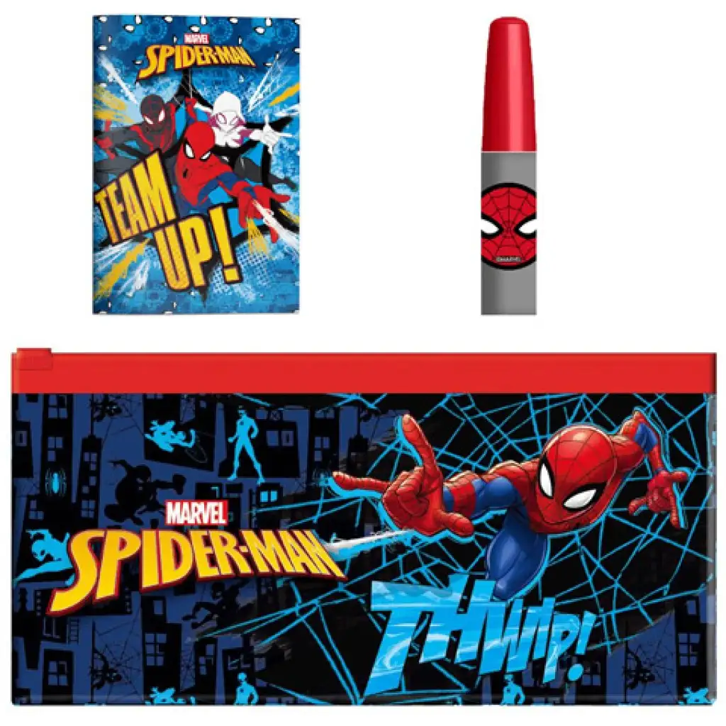 Marvel: Pókember színező szett tolltartóval és kiegészítőkkel kép 4