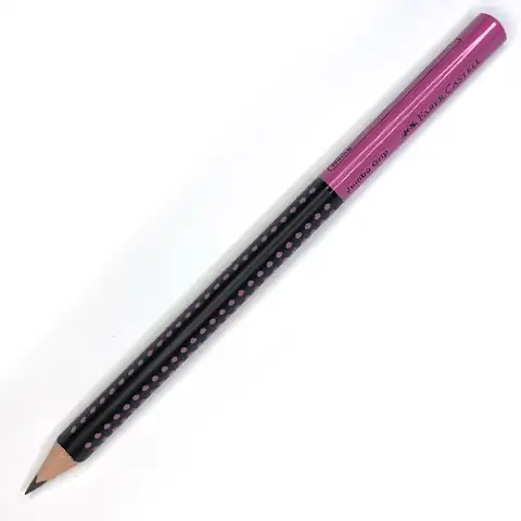 Faber-Castell: Jumbo Grip HB grafitceruza pink-fekete 1db kép 1