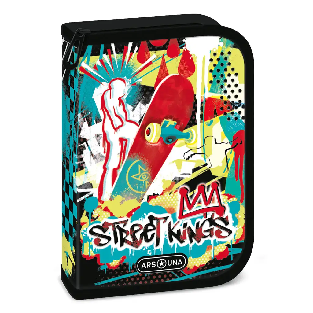 Ars Una: Street Kings töltött tolltartó 12,8x19,3x3,6cm kép 1