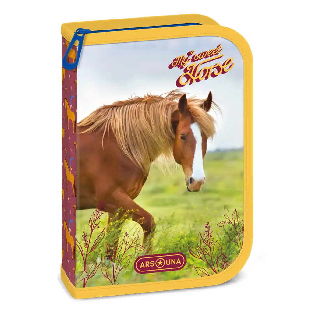 Ars Una: My Sweet Horse töltött tolltartó 12,8x19,3x3,6cm kép 1