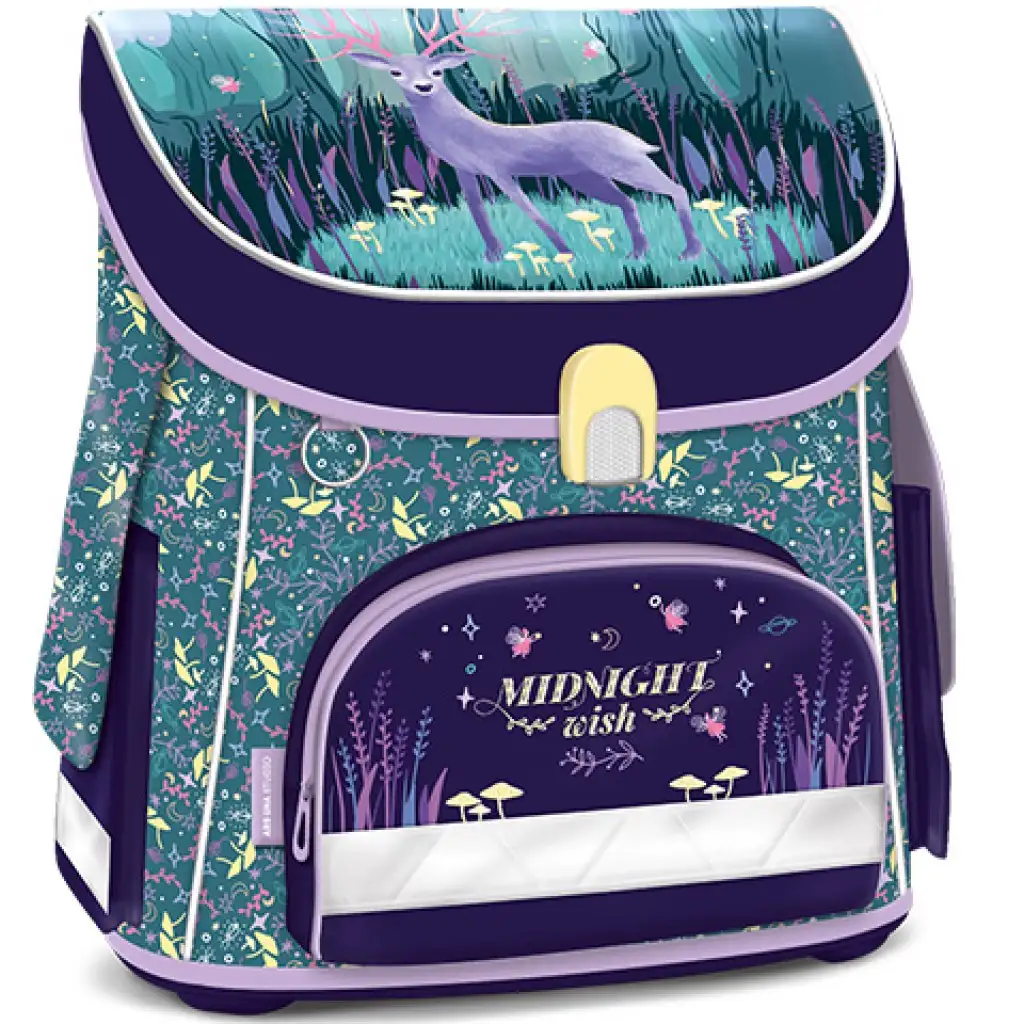 Ars Una: Midnight Wish kompakt easy mágneszáras iskolatáska, hátizsák kép 1