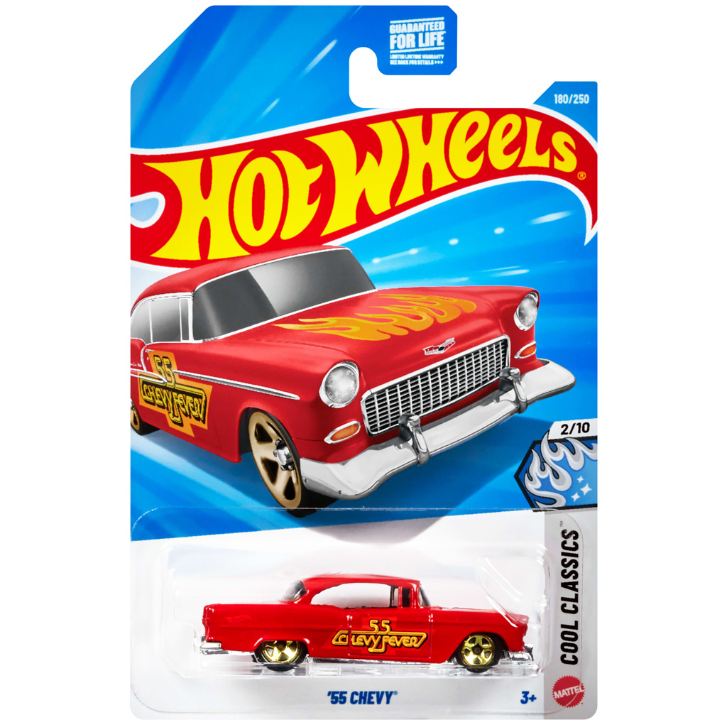 Hot Wheels: '55 Chevy kisautó 1/64 - Mattel kép 1