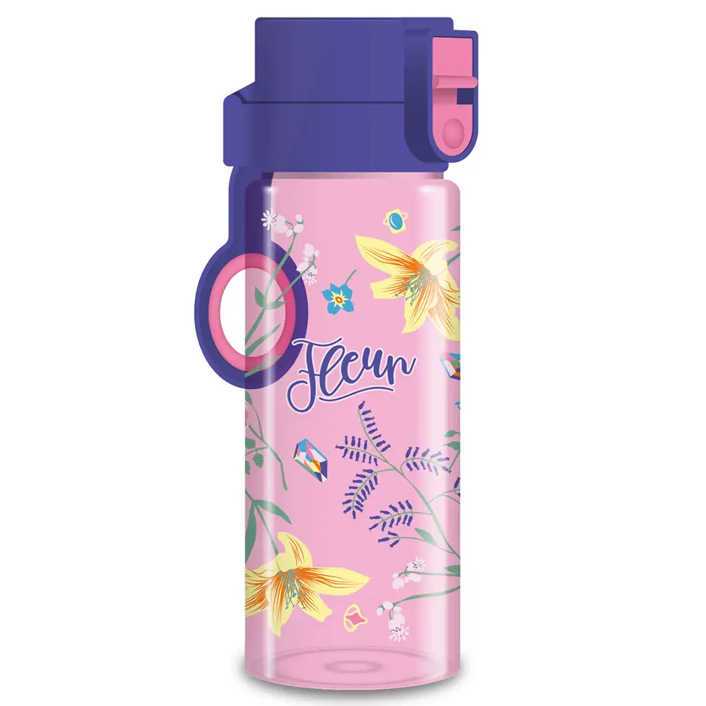 Ars Una: Fleur virágos BPA mentes kulacs 475ml kép 1