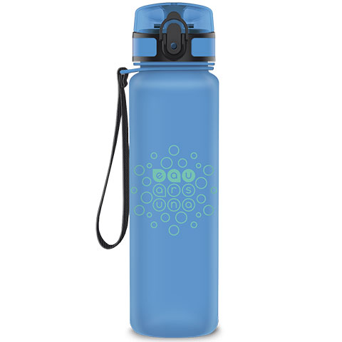 Ars Una: Matt kék BPA-mentes kulacs 600ml kép 1