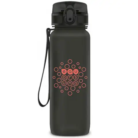 Ars Una: Matt sötétszürke BPA-mentes kulacs 800ml kép 1