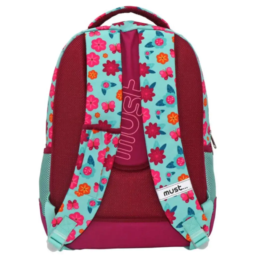Must: Disney Hercegnők lekerekített ergonomikus iskolatáska, hátizsák 32x18x43cm kép 2