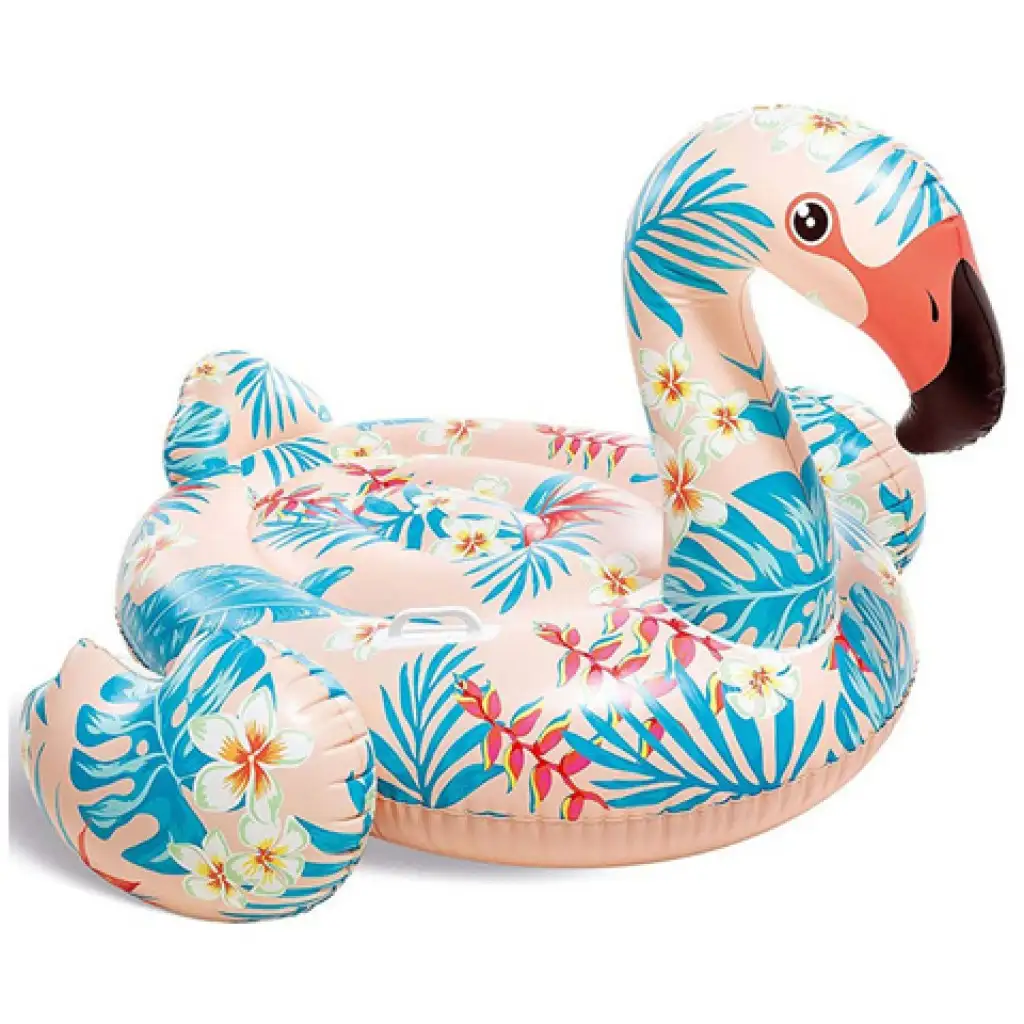 Trópusi flamingó lovagló matrac 142x437x97cm - Intex kép 1