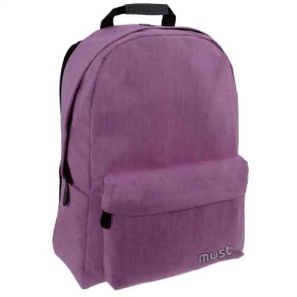 Must: Lila Monochrome Jeans iskolatáska, hátizsák 32x17x42cm kép 1
