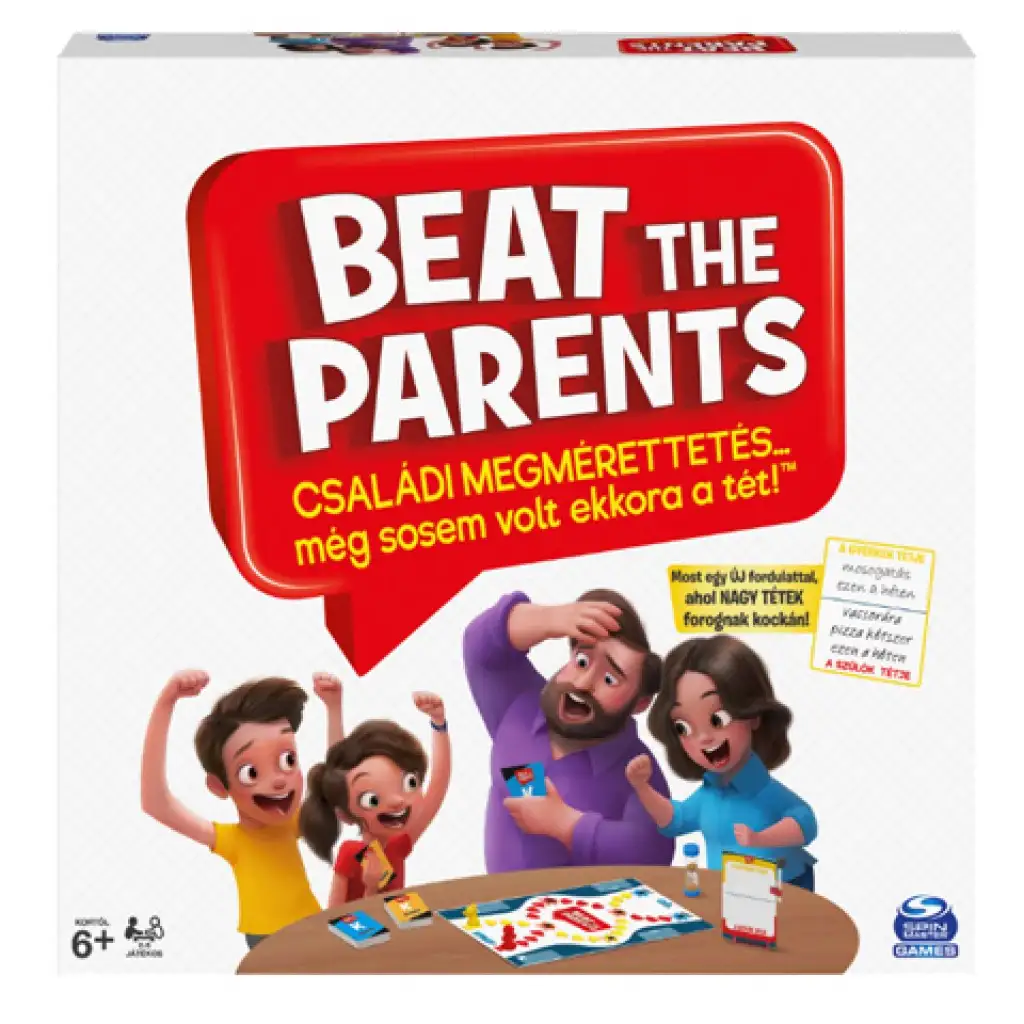 Beat the Parents társasjáték - Spin Master kép 1
