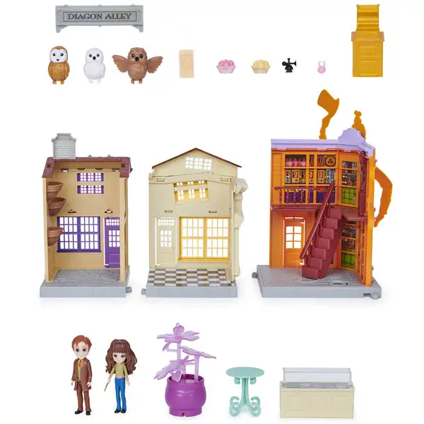 Wizarding World: Harry Potter Magical Minis Abszol út játékszett - Spin Master kép 3
