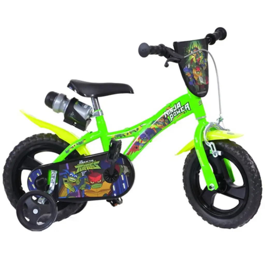 Tini Nindzsa teknőcök gyerek bicikli 12-es méretben - Dino Bikes kerékpár kép 1