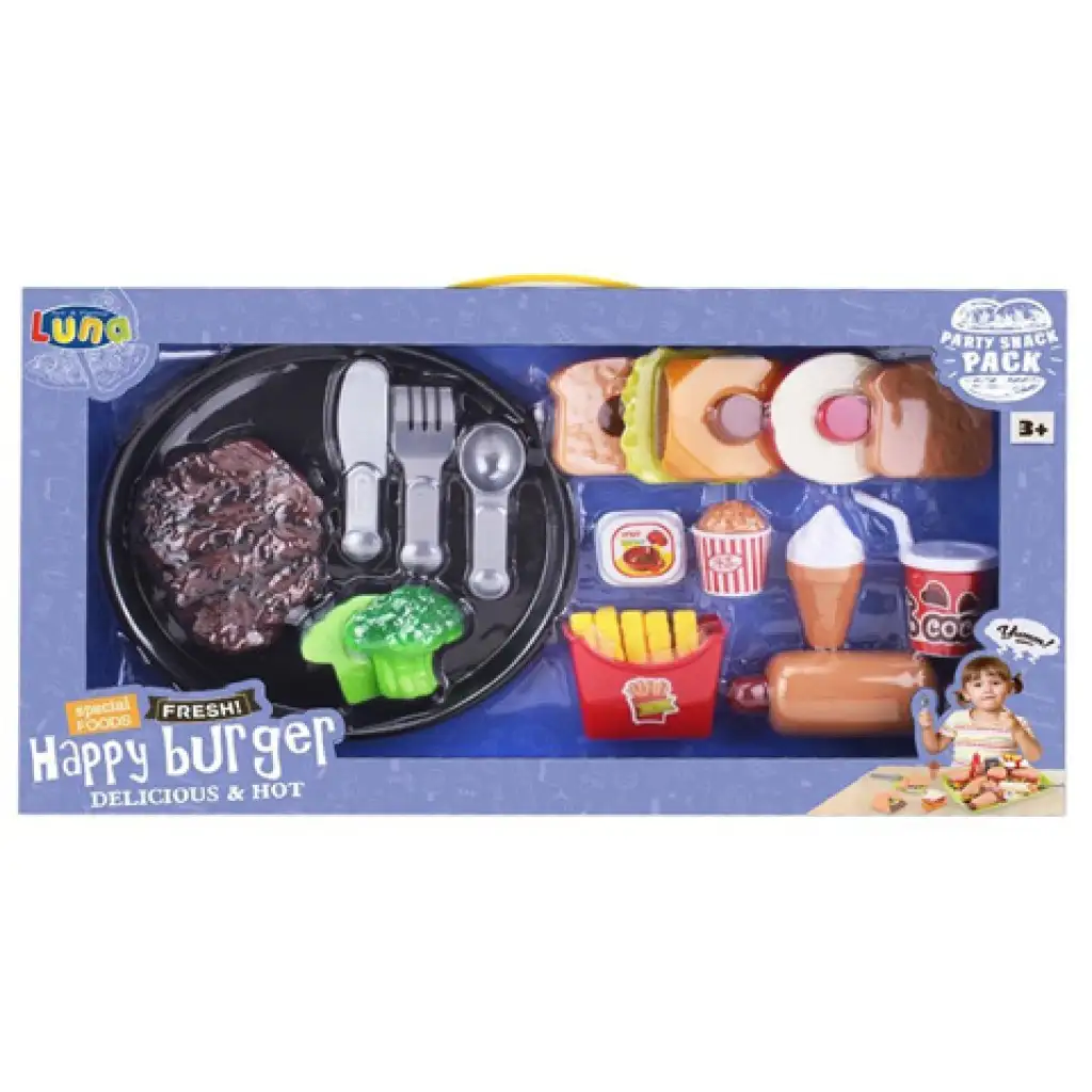 Happy Burger 26db-os ételszett kép 1