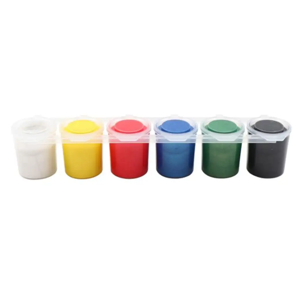 The Littlies: Metál 6 db-os tempera szett 25ml kép 2