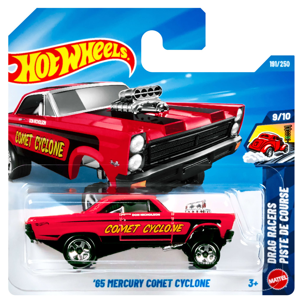 Hot Wheels: '65 Mercury Comet Cyclone kisautó 1/64 - Mattel kép 1