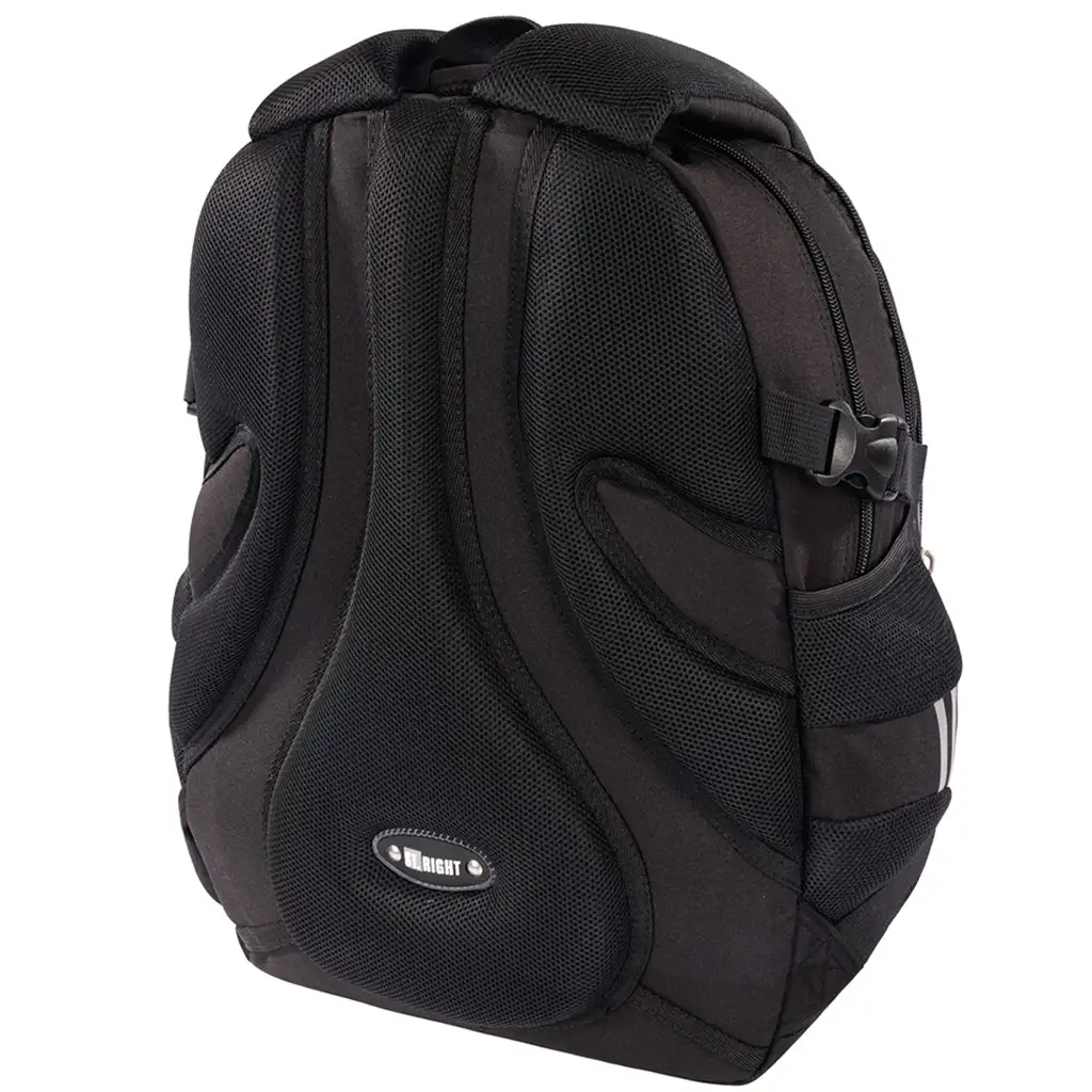 St.Right Black Cats ergonomikus iskolatáska, hátizsák BP01 32x43x21cm kép 3