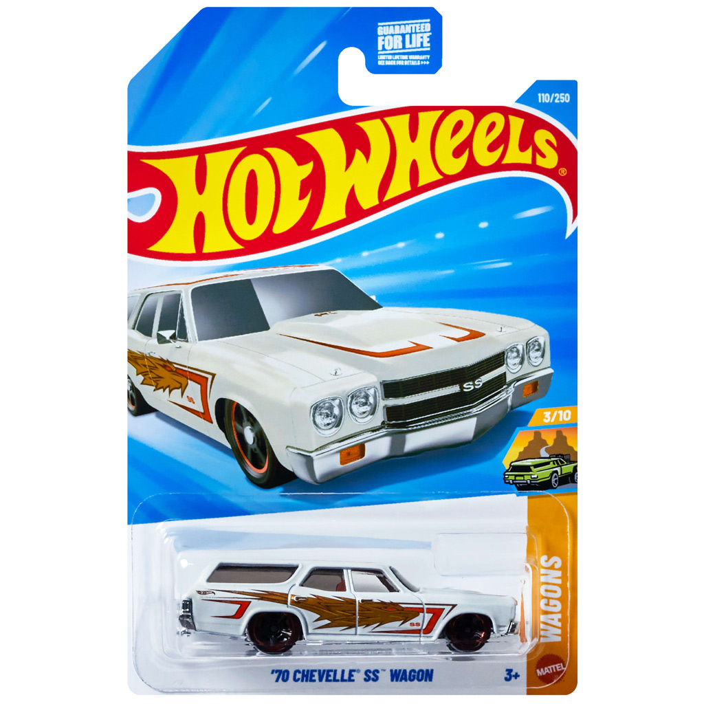 Hot Wheels: '70 Chevelle SS Wagon kisautó 1/64 - Mattel kép 1