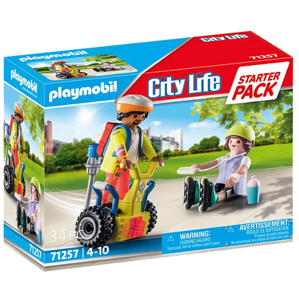 Playmobil: Starter Pack - Segway mentőakció (71257) kép 1