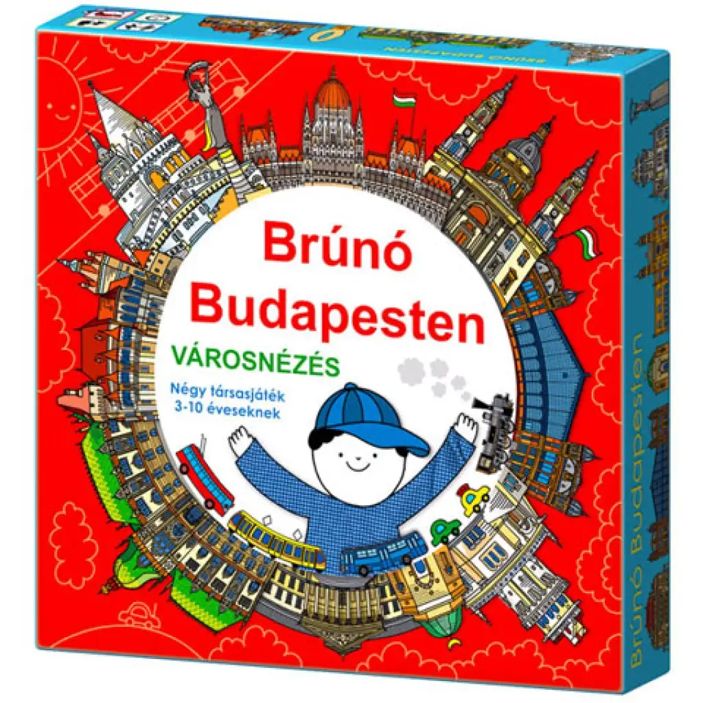 Brúnó Budapesten társasjáték kép 1