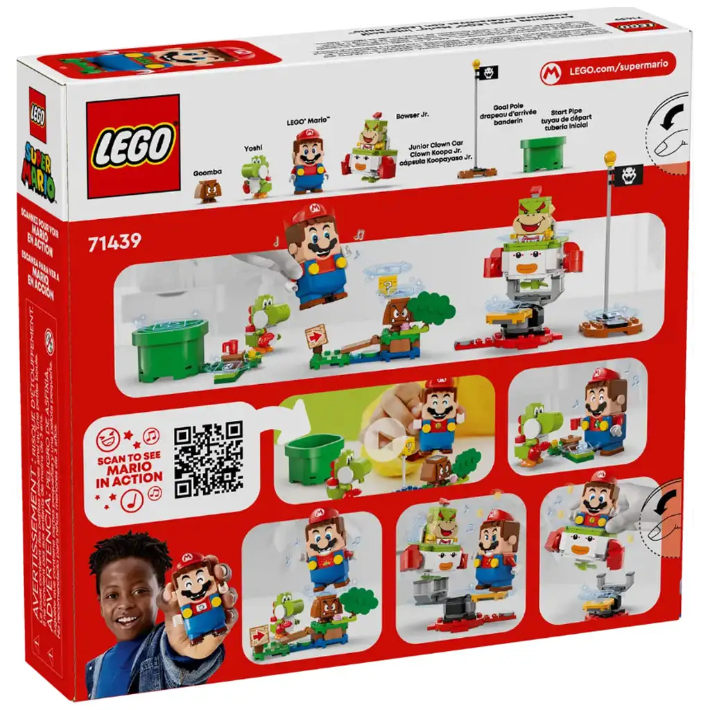 LEGO®: Super Mario™ - Kalandok az interaktív LEGO® Mario™ figurával (71439) kép 1