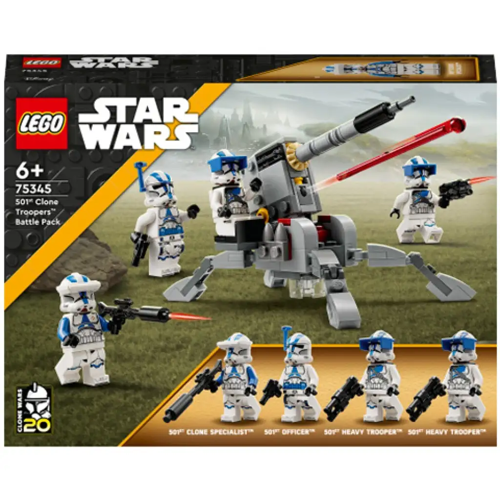 LEGO® Star Wars™: 501. klónkatonák™ harci csomag (75345) kép 1