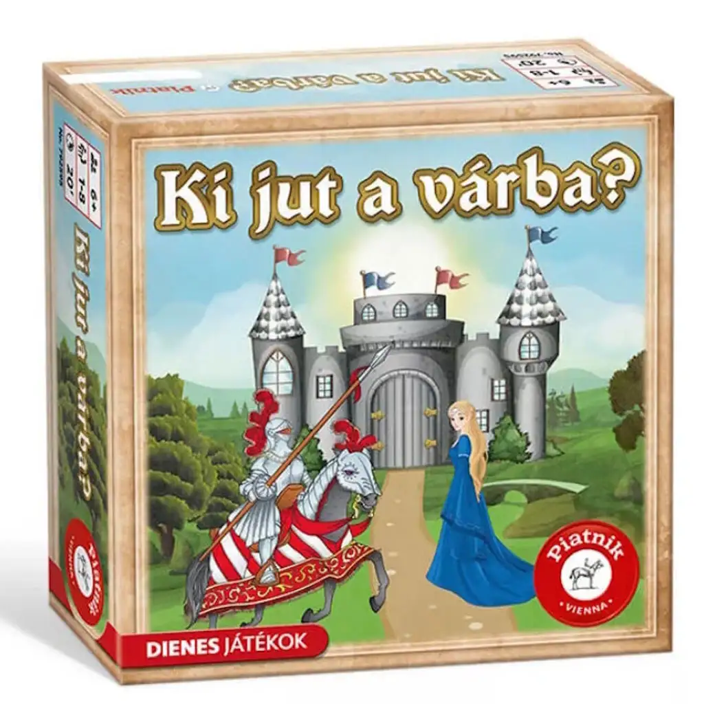 Ki jut a várba? társasjáték - Piatnik kép 1