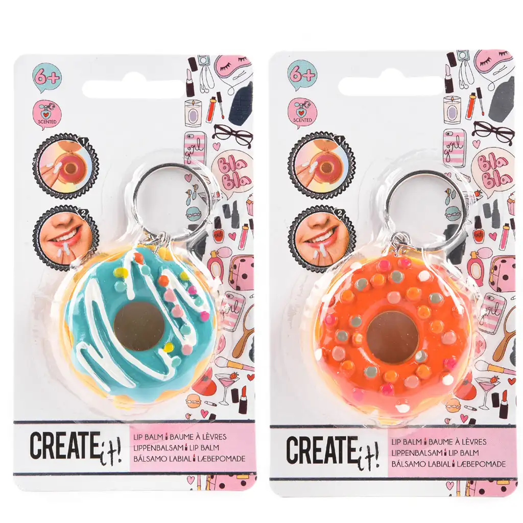 Canenco: Create It! fánk alakú ajakbalzsam többféle változatban 1db kép 2