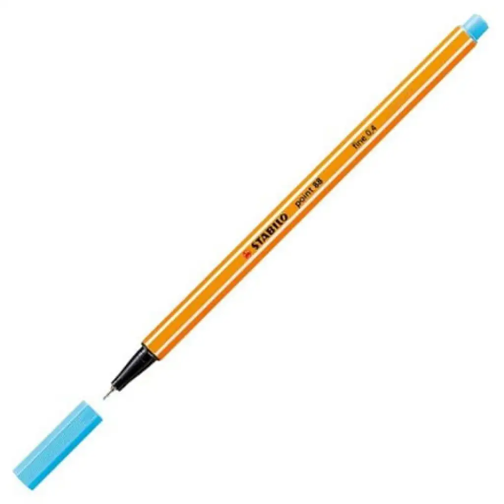 Stabilo: Point 88 azúrkék tűfilc 0,4mm kép 1