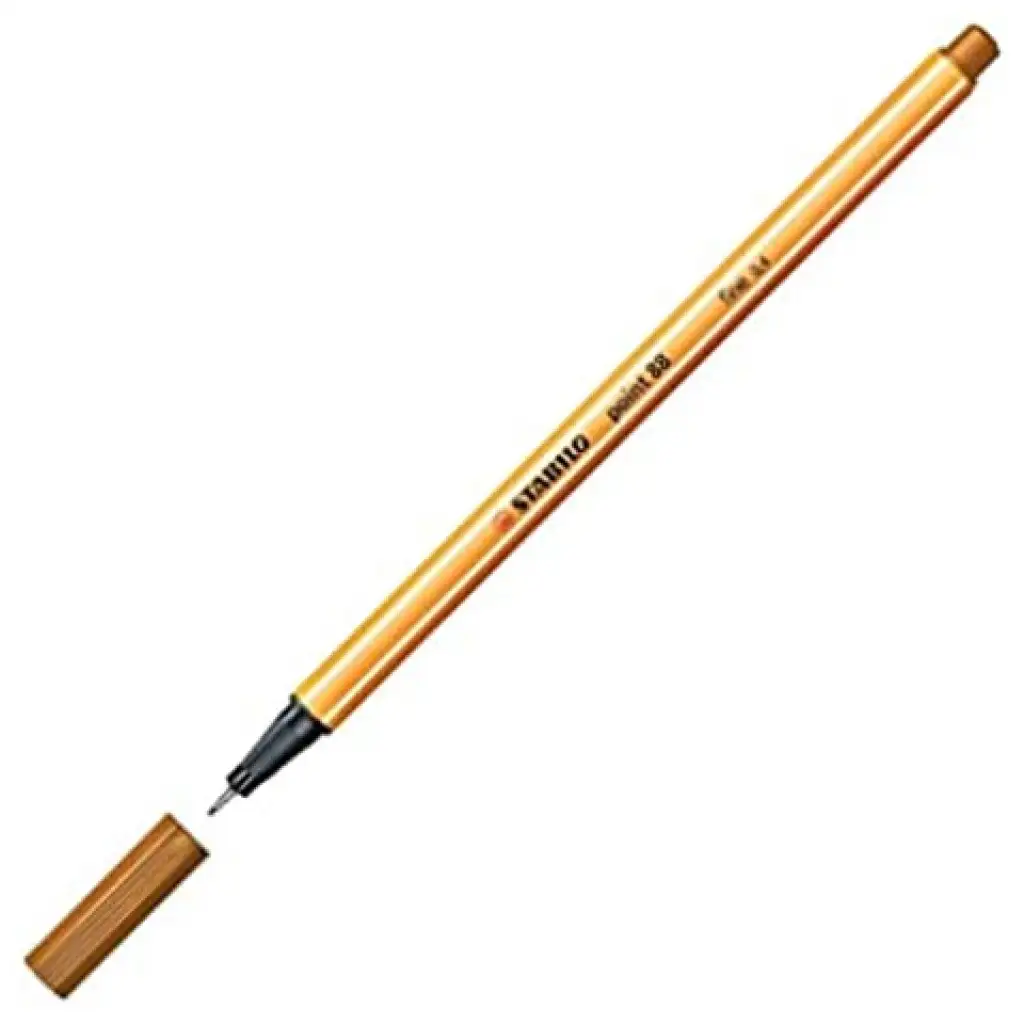 Stabilo: Point 88 sötét okker tűfilc 0,4mm kép 1