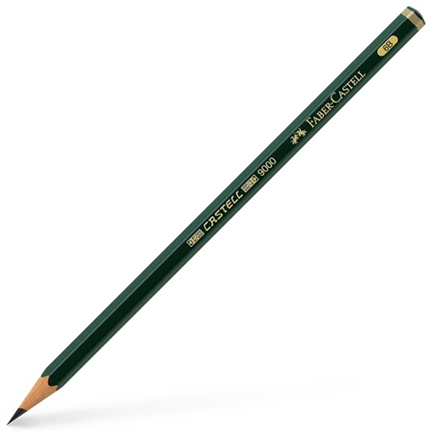 Faber-Castell: 9000 grafit ceruza 6B kép 1