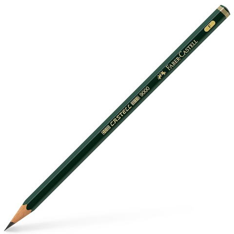 Faber-Castell: 9000 grafit ceruza F kép 1