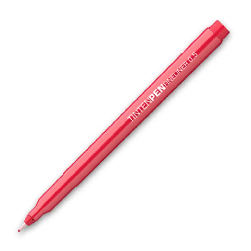 ICO: Tinten Pen piros tűfilc 0,5mm kép 1