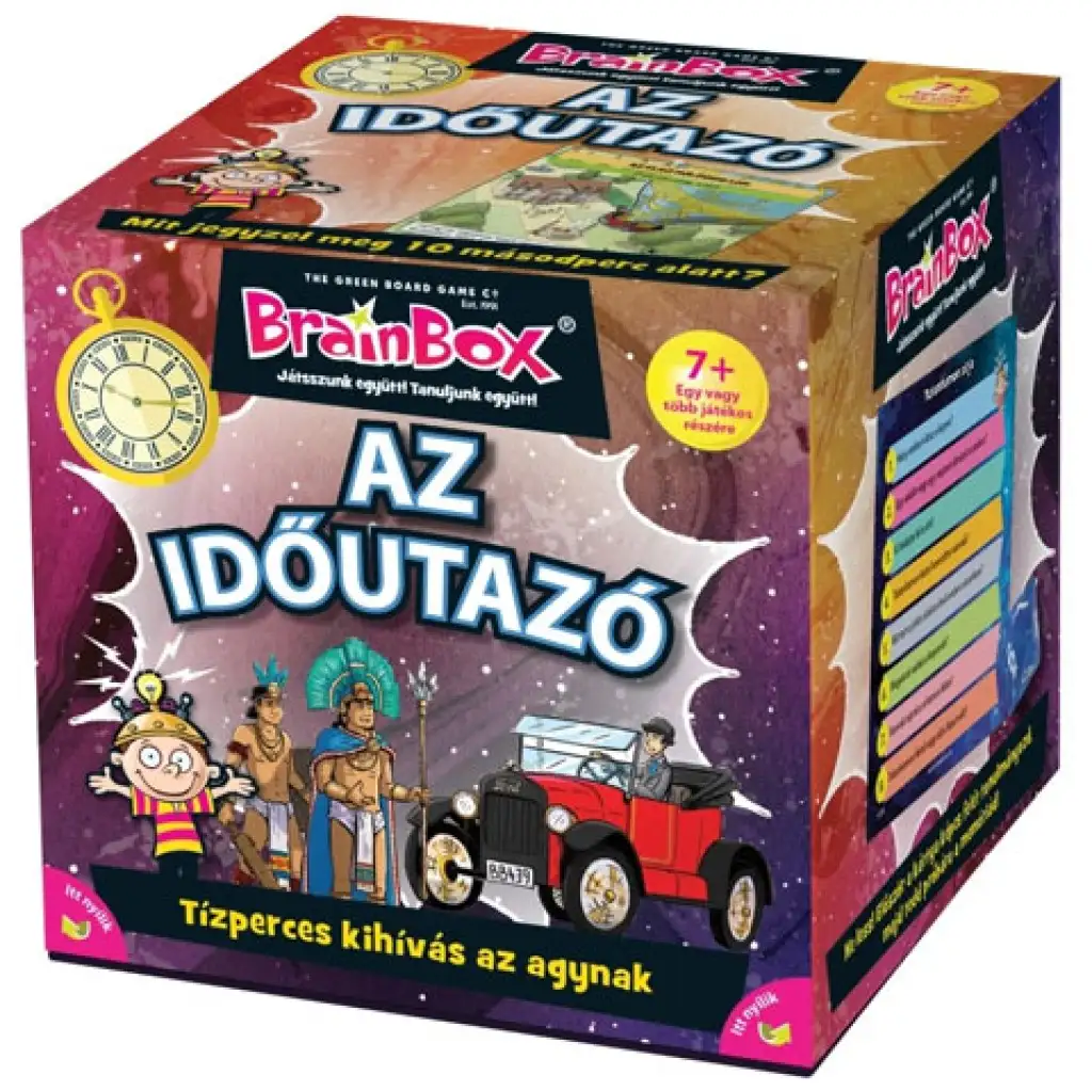 Brainbox: Az időutazó társasjáték kép 1