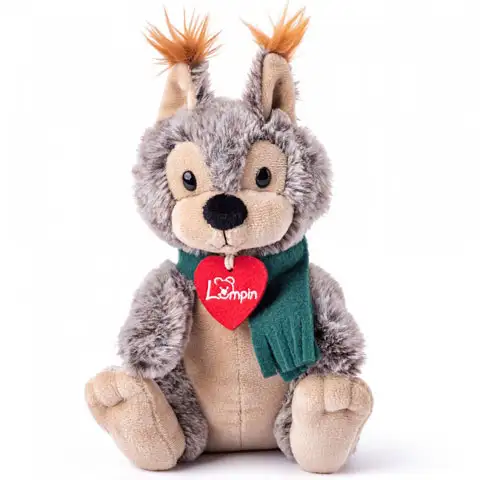 Hubert mókus plüss figura 24cm - Lumpin kép 1